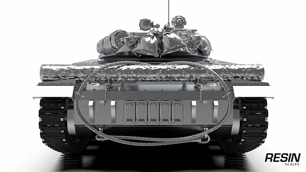 T-100 LT Soviet light tank 1:35 scale resin kit